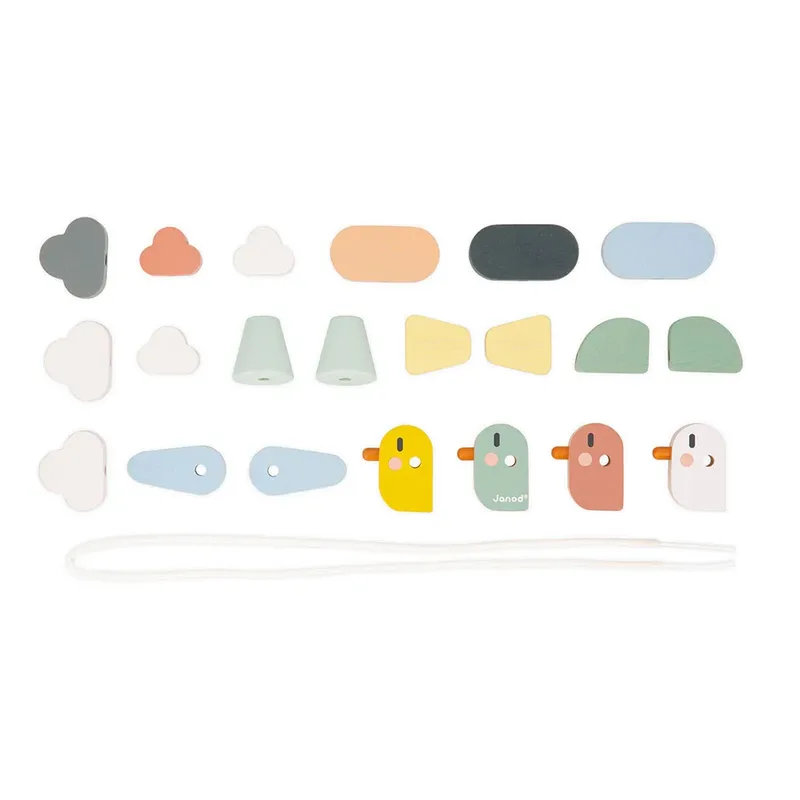 Sweet Cocoon - Vogelkralen set by Janod in Multicolour – product photo 2 of 6