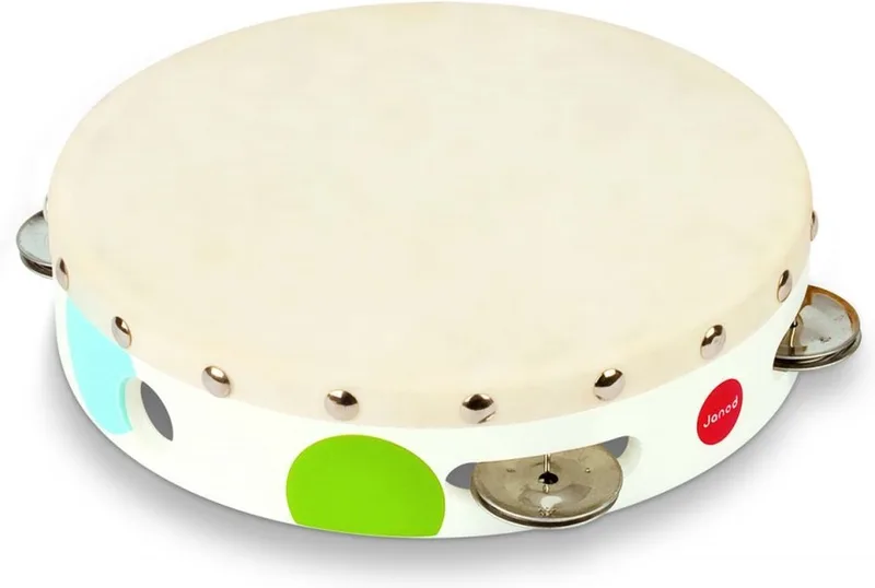 Tamboerijn met trommelvel by Janod in Confetti – product photo