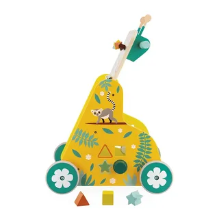Tropik - Baby loopwagen met 6 activiteiten by Janod in Yellow – product photo 5 of 6