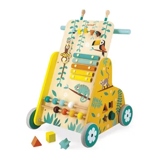 Tropik - Baby loopwagen met 6 activiteiten by Janod in Yellow – product photo 3 of 6