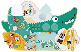 Tropik - Krokodillen multi-activiteitenbord by Janod in Multicolour – product photo 1 of 6