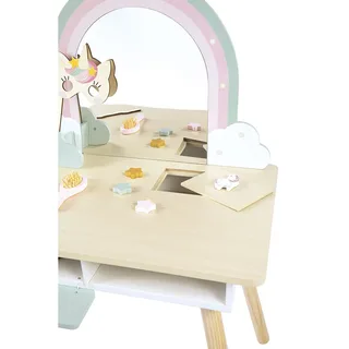 Unicorn - Houten kappers tafel met accessoires by Janod in Make-Up Tafel – product photo 4 of 6