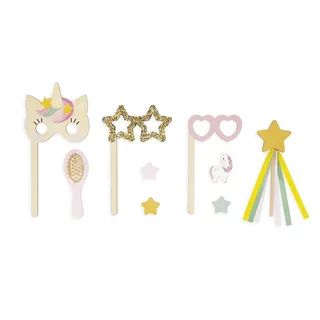 Unicorn - Houten kappers tafel met accessoires by Janod in Make-Up Tafel – product photo 3 of 6