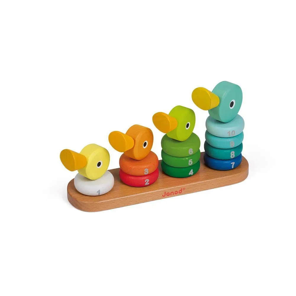 Zigolos Ducks Stacker Educatief Speelgoed by Janod – product photo