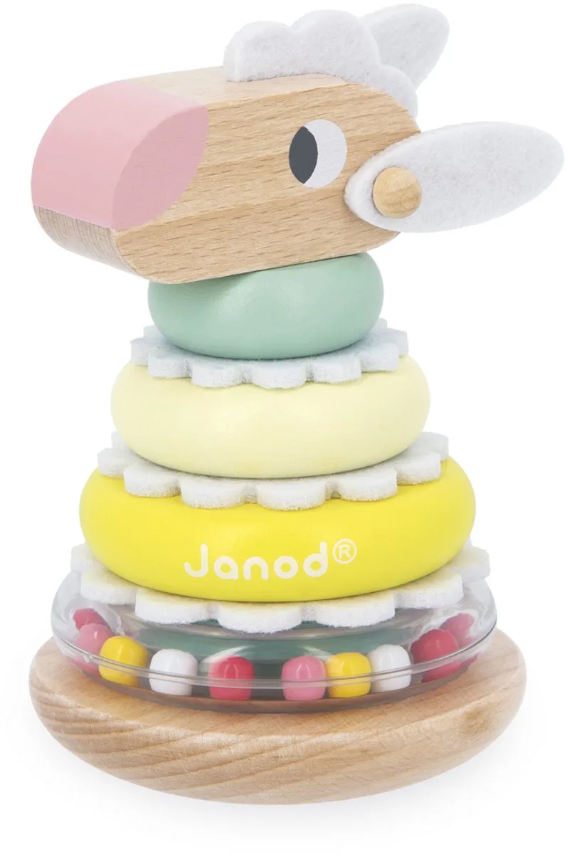 Stacking Sheep Pädagogisches Spielzeug von Janod in Mehrfarbig – Produktfoto