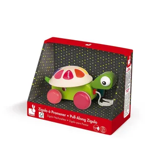 Zigolos - Houten trekspeelgoed de Janod en Schildpad – photo du produit 2 sur 4