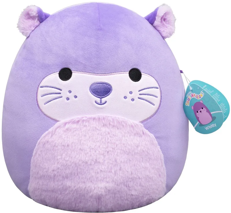 Squishmallows - Medium Plush (Whitty - Purple Sea Otter W/Light Purple Fuzzy Belly) - 30cm Plush van Jazwares in Meerkleurig – productfoto