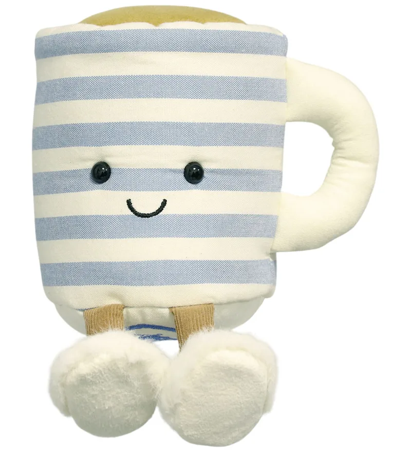 Knuffel - 11x14x13 cm - Amuses Rosie Lea Mok thee by Jellycat – product photo