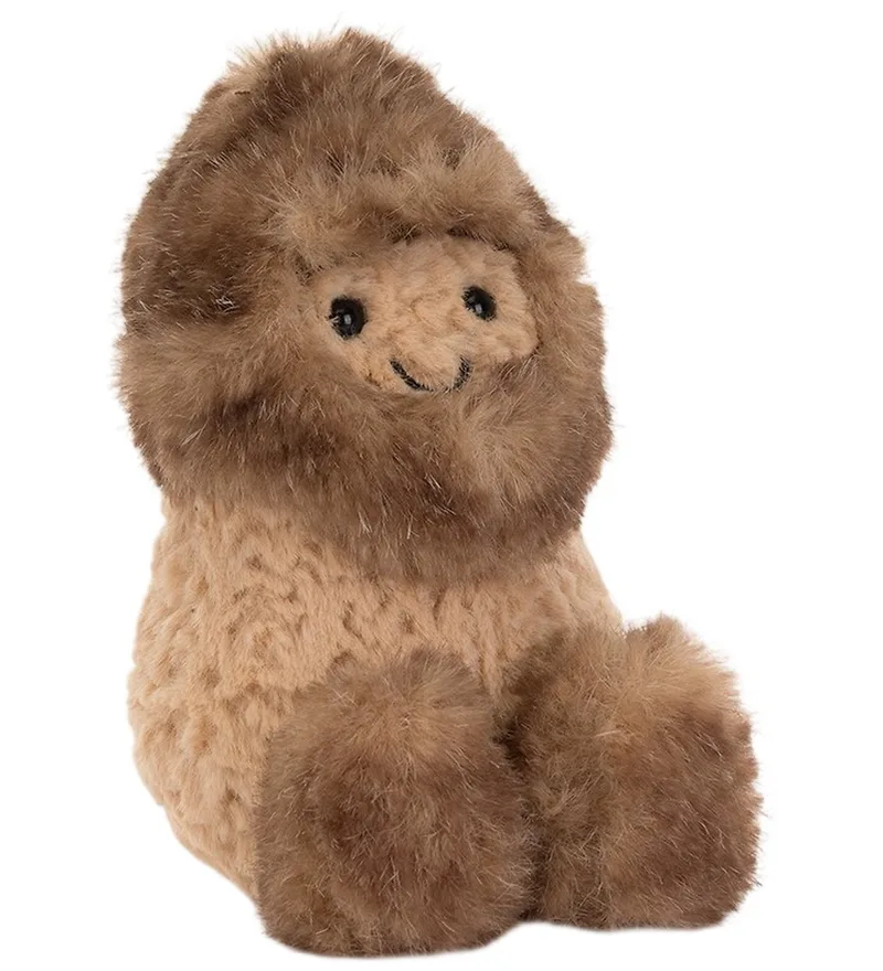 Knuffel - 15 cm - Amuseables Peanut Yeti-outfit von Jellycat – Produktfoto