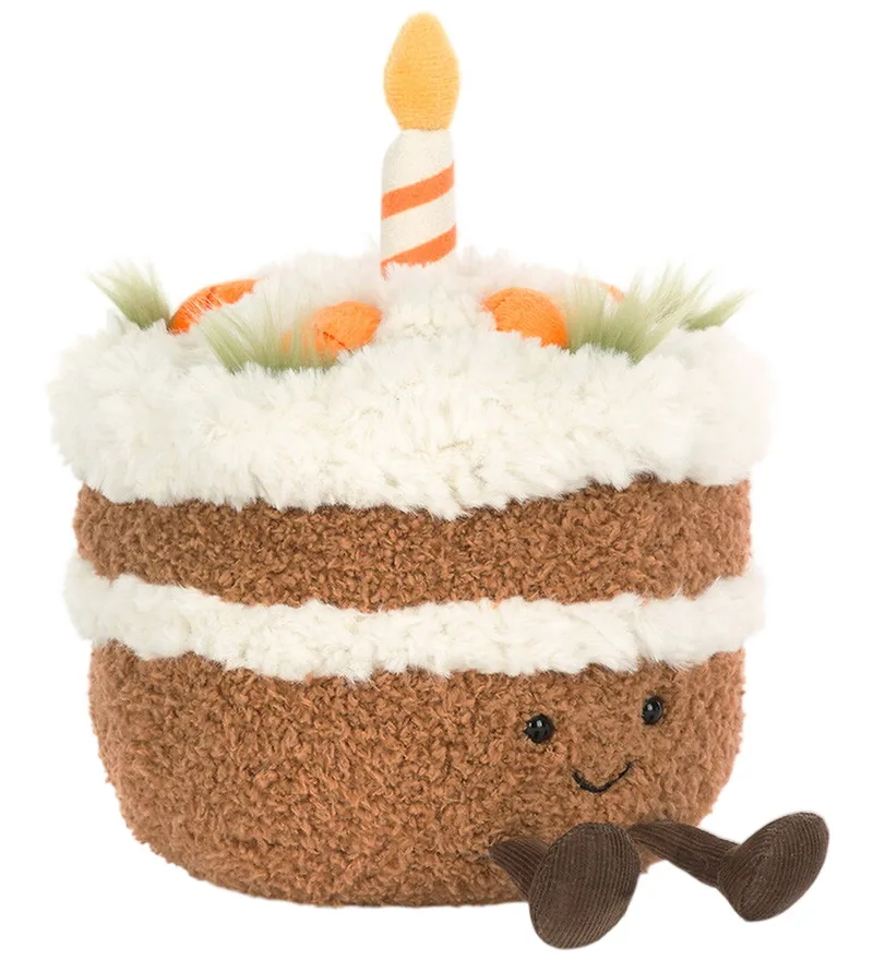 Knuffel - 15x15 cm - Amuseables Wortel Cake von Jellycat – Produktfoto