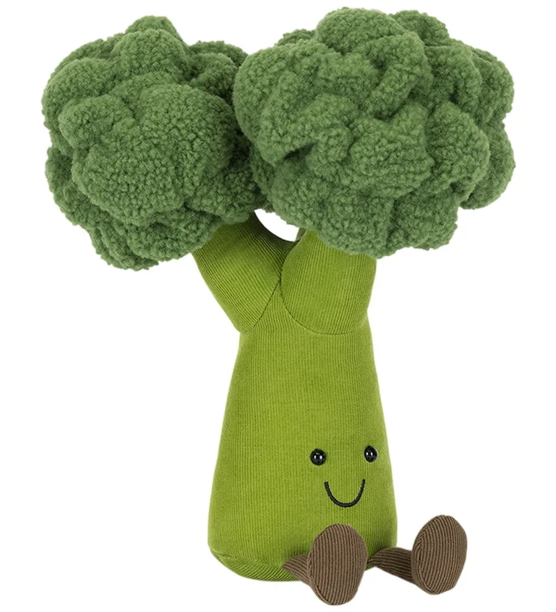 Knuffel - 24x21 cm - Amuses Broccoli by Jellycat – product photo