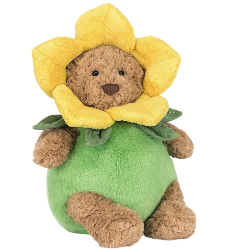 Knuffel - Medium+ - 26x15 cm - Bartholomew Bear Narcis van Jellycat – productfoto