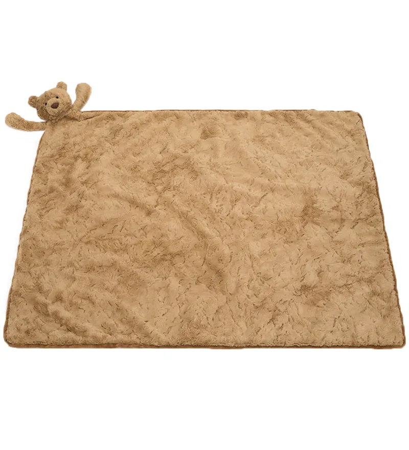 Knuffeldeken - 56x70 cm - Bartholomew Bear de Jellycat – photo du produit