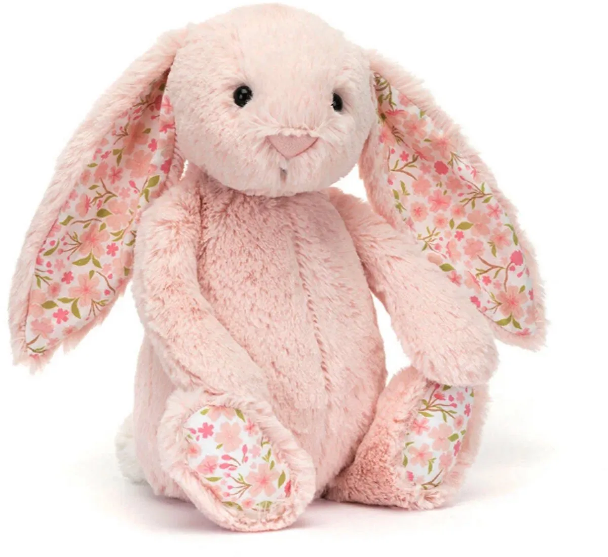 Knuffels - Bashful Blossom Bunny Cherry - Konijn - Roze - Knuffel - 31 cm - Voor alle leeftijden fra Jellycat i Lyserød – produktbillede