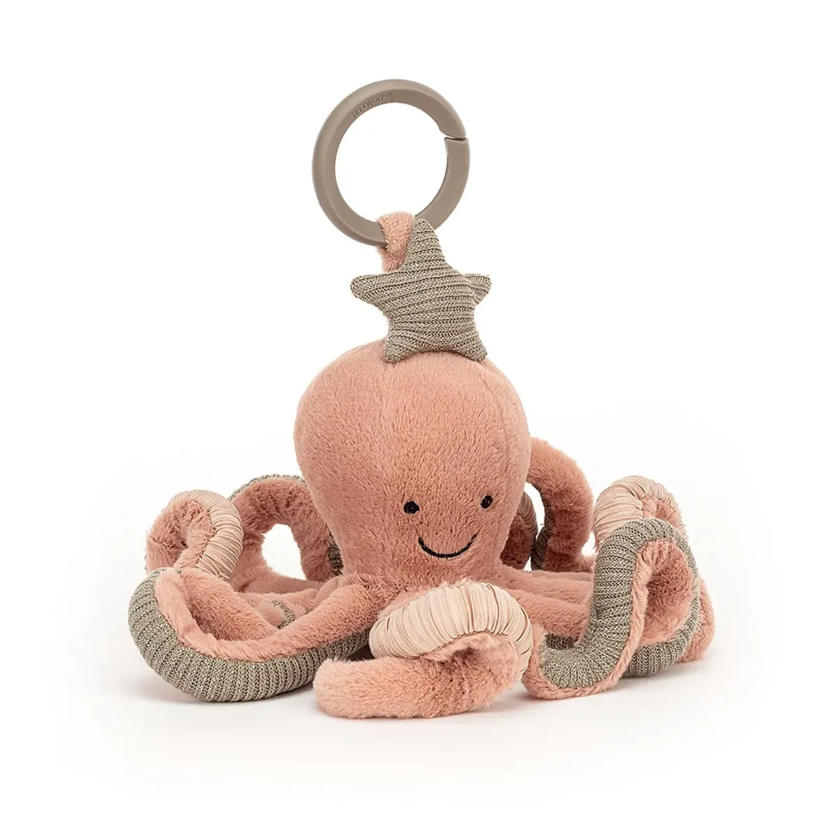 Kuscheltier Odesses Octopus Activity Toy, 10 cm von Jellycat – Produktfoto