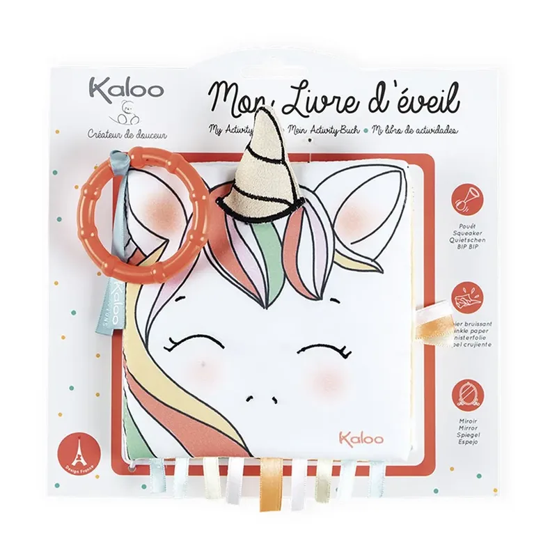 Activity Book The Happy Unicorn Educatief Speelgoed by Kaloo – product photo