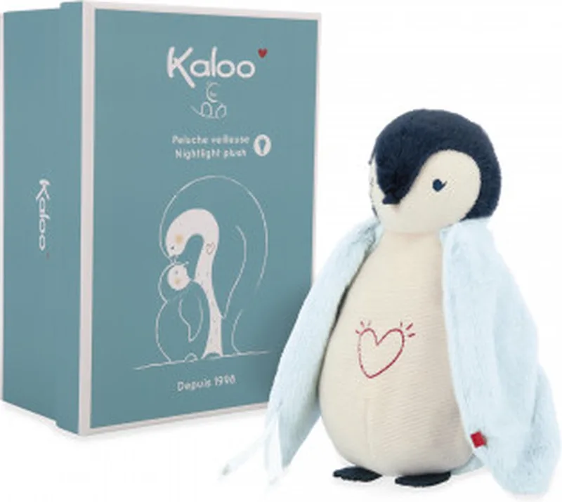 Complices – Pinguin Blauw Nachtlampje fra Kaloo i Flerfarvet – produktbillede