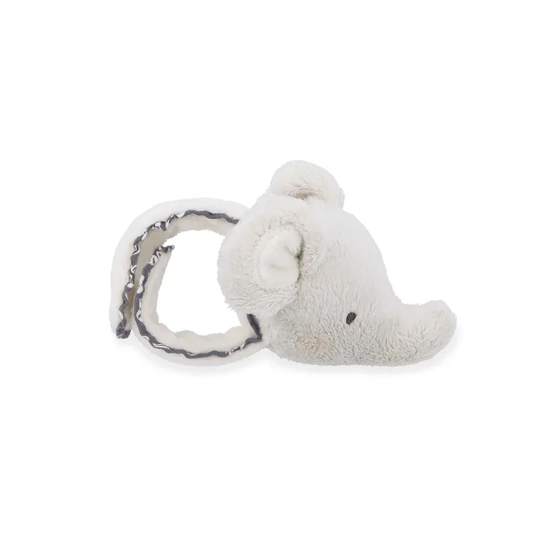 Geluidsarmband & Pantoffels Olifant Knuffel van Kaloo – productfoto 2 van 6