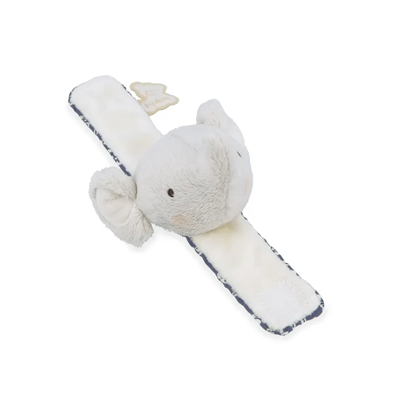 Geluidsarmband & Pantoffels Olifant Knuffel van Kaloo – productfoto 3 van 6