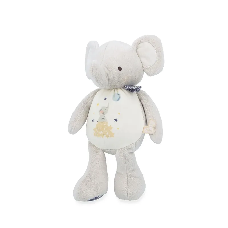 Geluidsolifant Teddy van Kaloo – productfoto