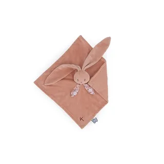 Lapinoo – Knuffeldoek konijn van Kaloo in Terracotta – productfoto 3 van 3