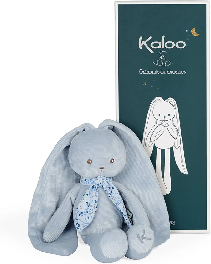 Lapinoo - Konijn Knuffel - 35 cm fra Kaloo i Blå – produktbillede