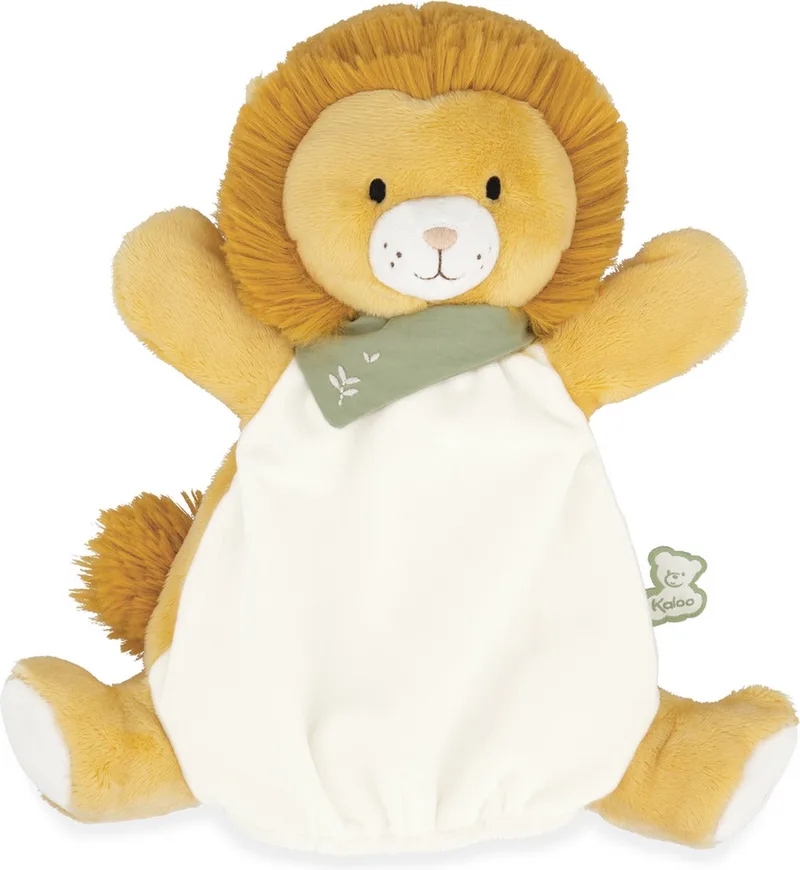 Les Amis - Handpop - Leeuw - Knuffelvriendje by Kaloo in Handpop Leeuw – product photo 1 of 3