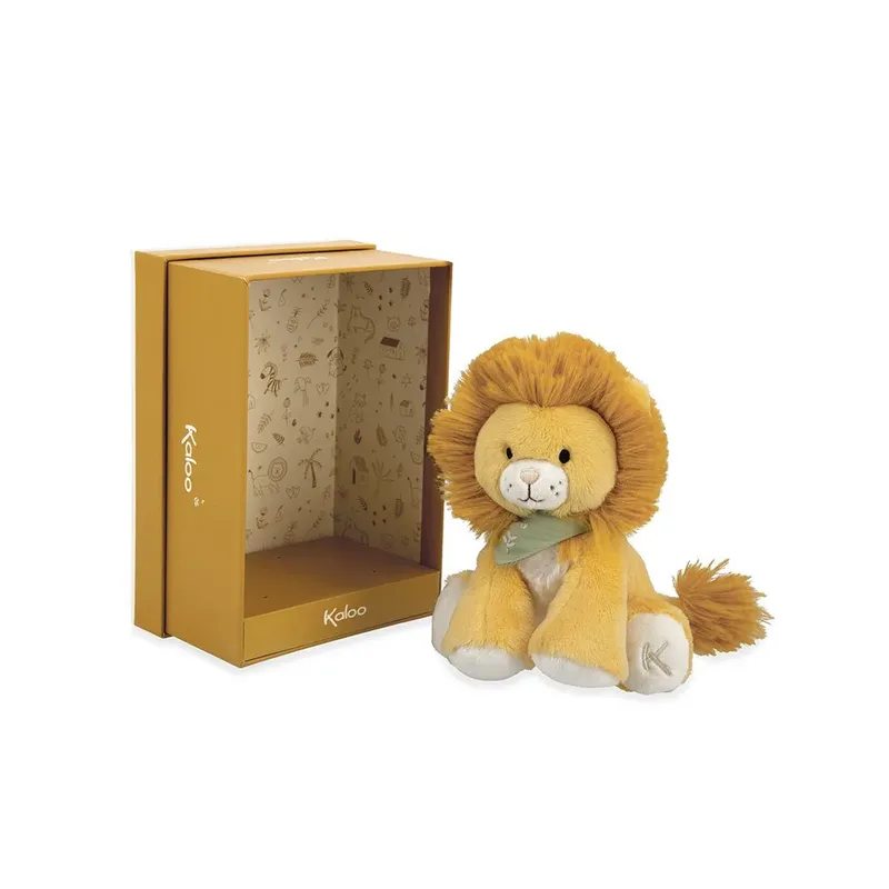 Les Amis - Knuffel - Leeuw - 13 cm. by Kaloo in Multicolour – product photo 4 of 6