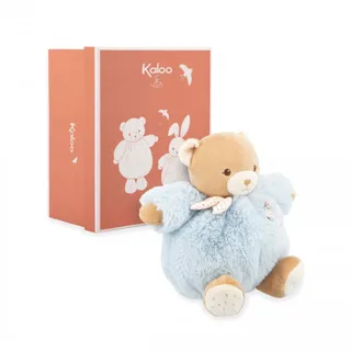 Patapouf - Knuffel - Beer - 17 cm. - Kleur blauw fra Kaloo i Blauwe Beer – produktbillede 1 af 2