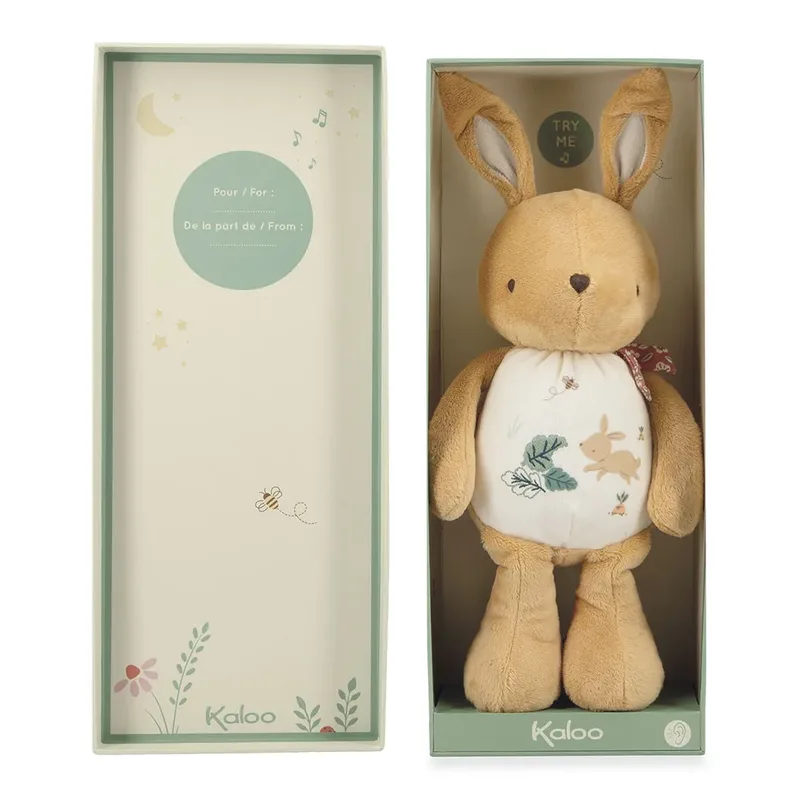 Petites Chansons – Muziekknuffel - Knuffel från Kaloo i Konijn – produktbild 4 av 6