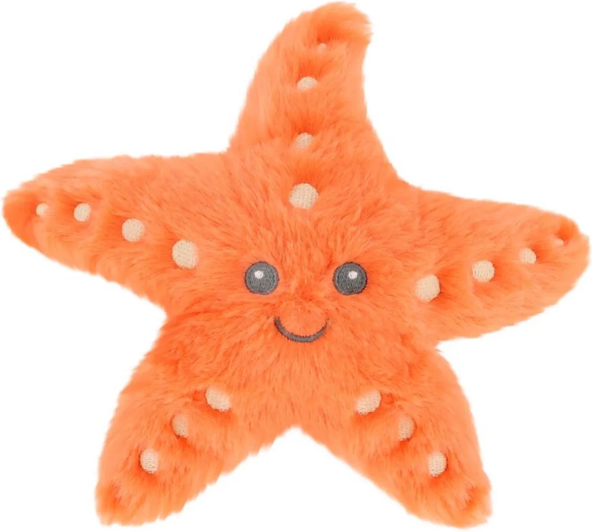 Keel Eco - Baby Zeester Knuffel - Starfish - 18 cm van Keel Toys in Oranje – productfoto
