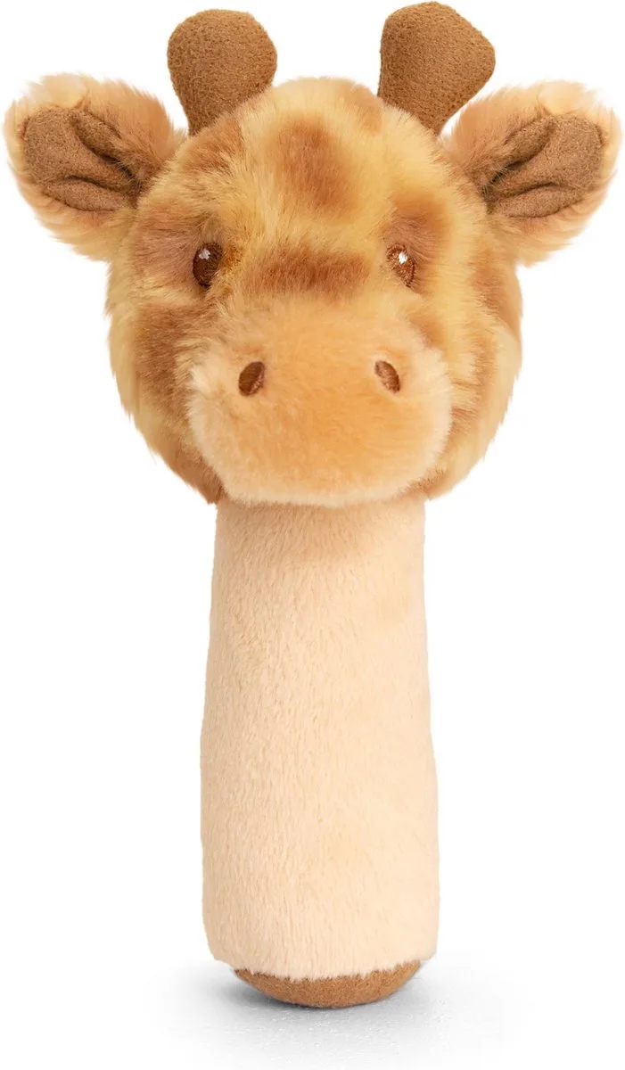 rammelaar giraf - 14 cm - Knuffels - Rammelaar van Keel Toys in Meerkleurig – productfoto