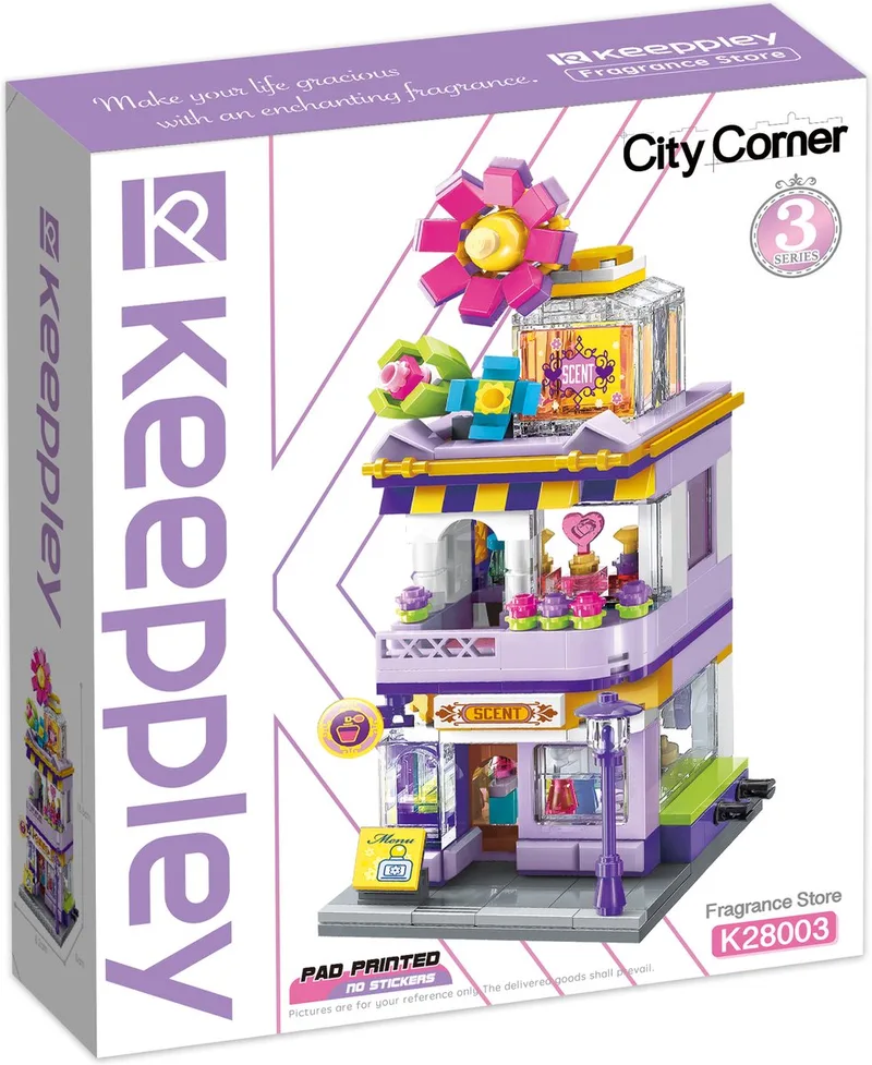 City Corner Serie 3 - K28003 - Fragrance Store de Keeppley en Paars – photo du produit