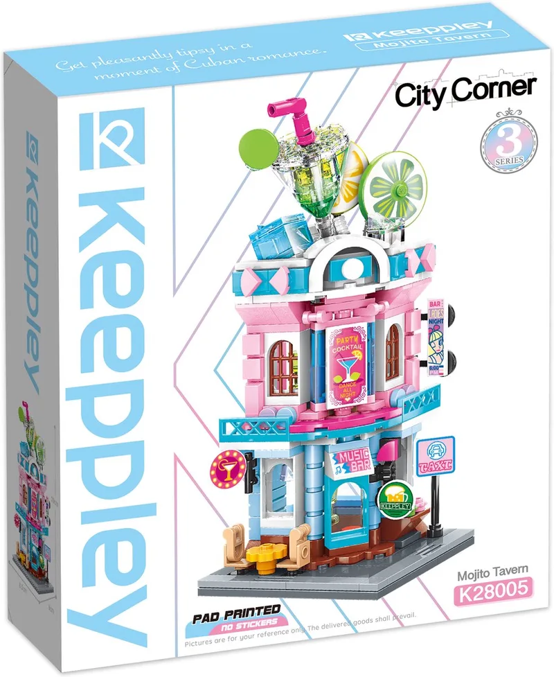 City Corner Serie 3 - K28005 - Mojito Tavern de Keeppley en Blauw – photo du produit