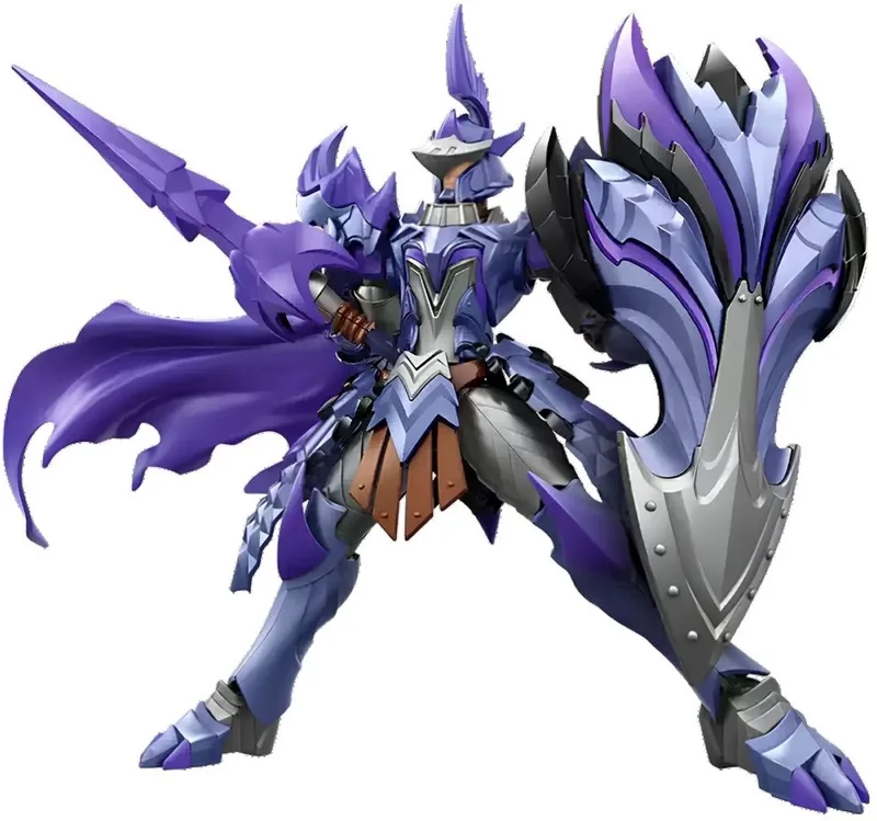 Honor of Kings Dragon Knight modelbouw | Super Hero anime action figure | Speelgoed robot bouwpakketten voor volwassenen | Bekend van manga & videogames | Collectors edition van Keeppley in Honor of Kings: Dragon Knight Meng Tian – productfoto