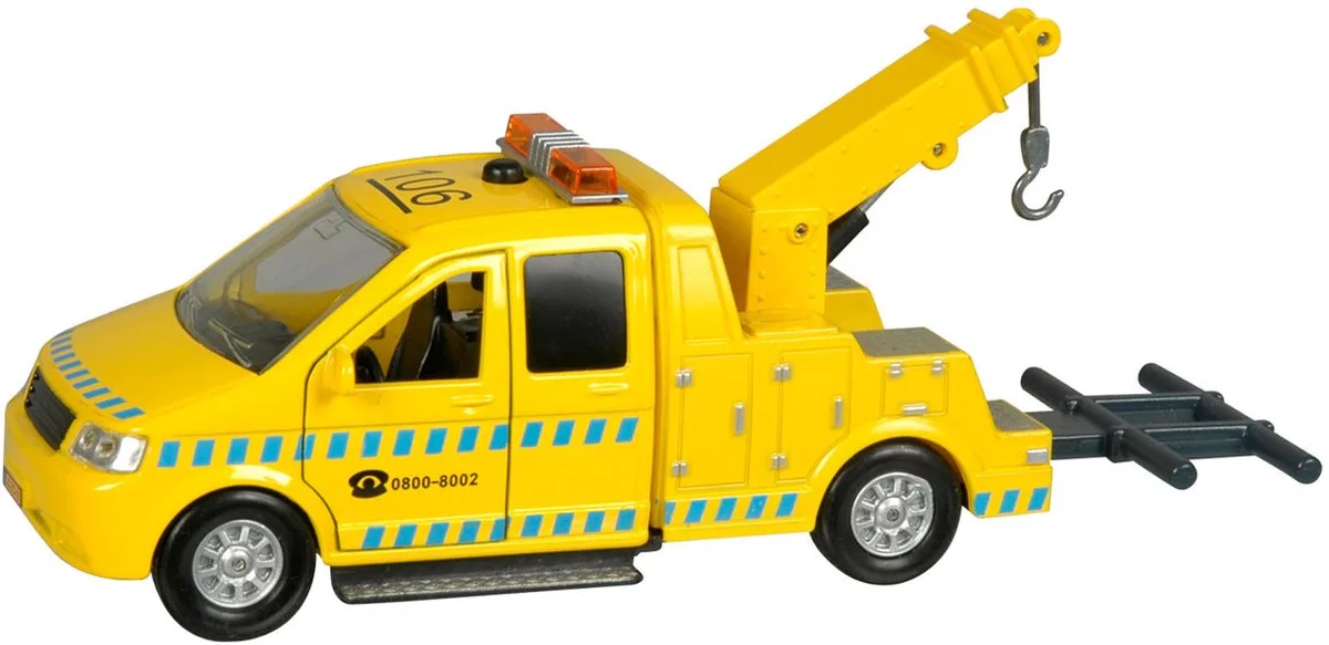 Afsleepwagen met Licht en Geluid by Kids Globe in Yellow – product photo