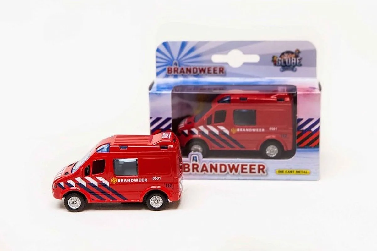 Die-cast Brandweerauto by Kids Globe in Blue – product photo