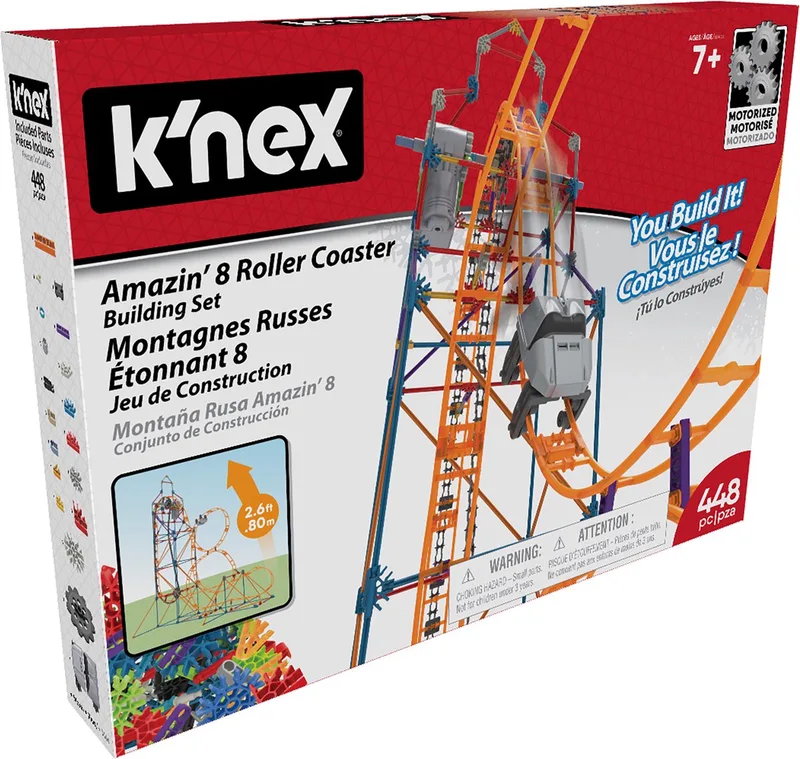 Amazin' 8 Achtbaan Aouwset by K'NEX in Multi – product photo