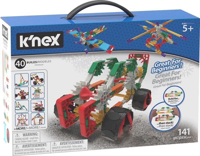 beginner 40 model building set von K'NEX in Mehrfarbig – Produktfoto