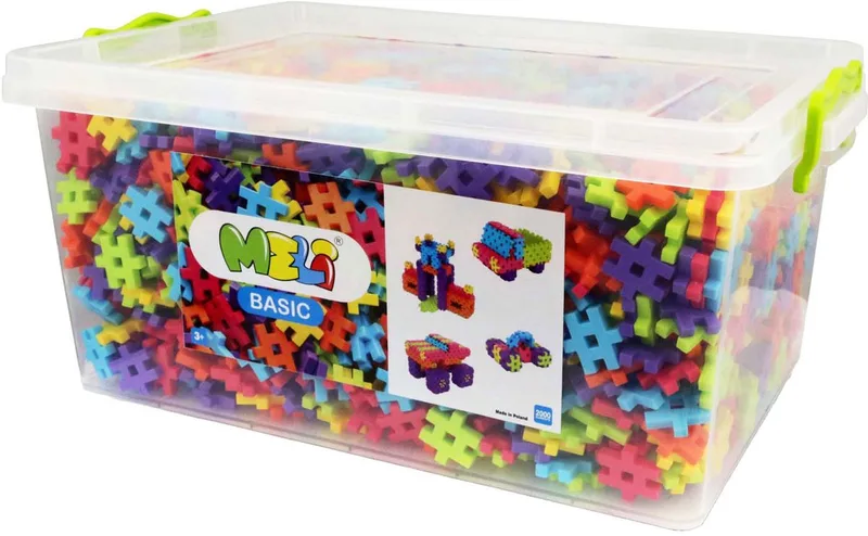 bouwblokken set - 2000 stuks kleurrijke constructie speelgoed. by K'NEX in Meerkleurig – product photo