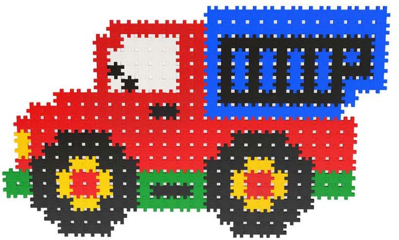 bouwblokken set - Meli Minis 1200 stuks - creatief speelgoed. de K'NEX en Meerkleurig – photo du produit