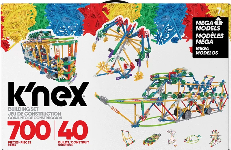 bouwset Mega Models 700 stuks - constructiespeelgoed STEM. från K'NEX i Meerkleurig – produktbild