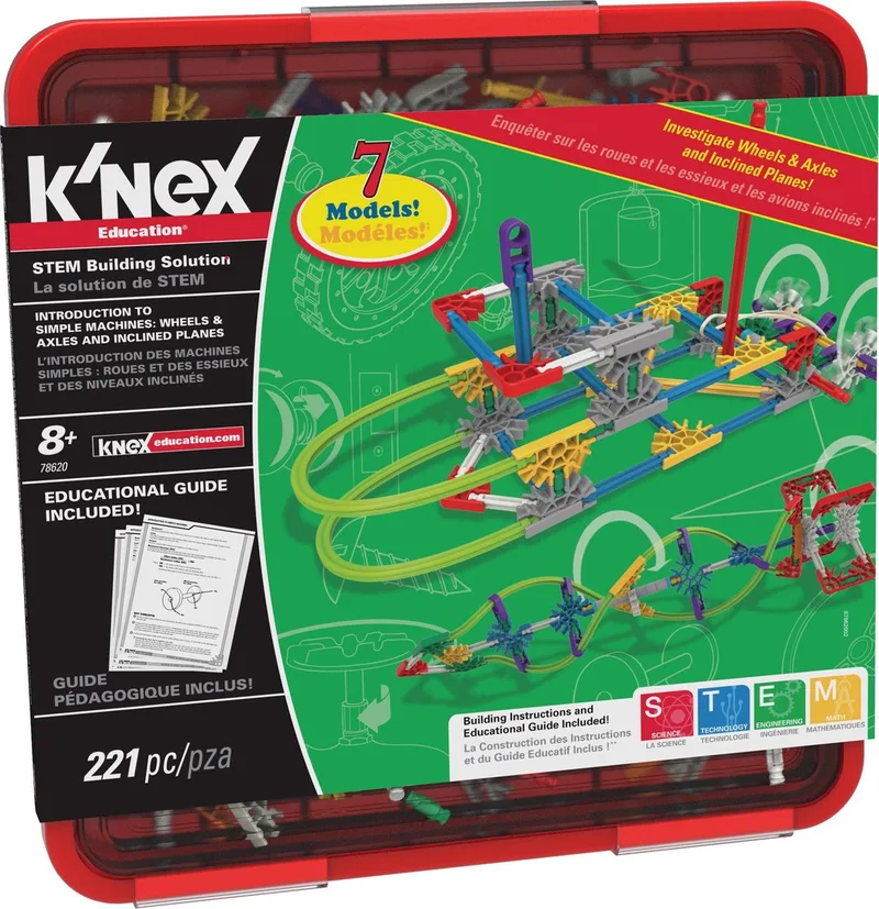 Educatie Wielen, Assen en Hellende vlakken de K'NEX en Divers – photo du produit