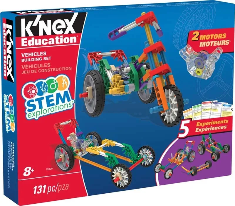 education stem explorations vehicles building set by K'NEX in Multi – product photo