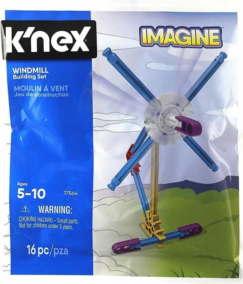 Imagine Windmolen de K'NEX en Blauw – photo du produit