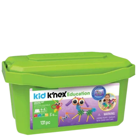 Kid Education Groepsbouwset – 131 Stuks fra K'NEX – produktbillede