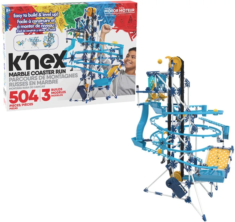 Knikkerbaan met Motor, 504dlg. från K'NEX i Multi kleuren – produktbild