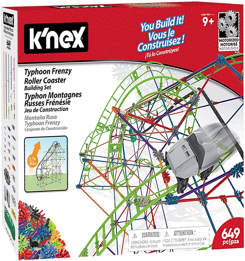 TYPHOON FRENZY ROLLERCOASTER by K'NEX in Meerkleurig – product photo