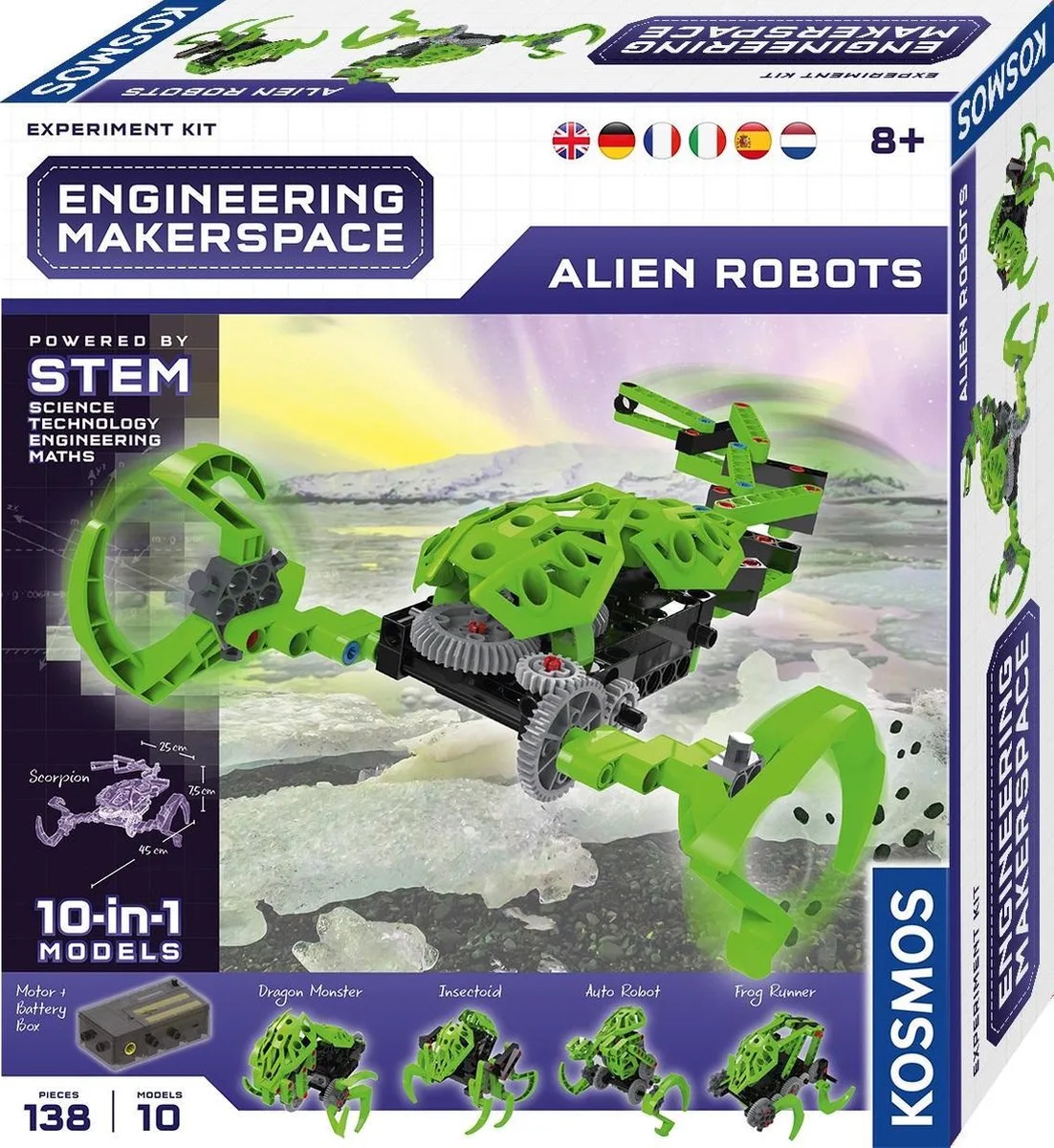 Alien Robots Experimenteerset by KOSMOS – product photo