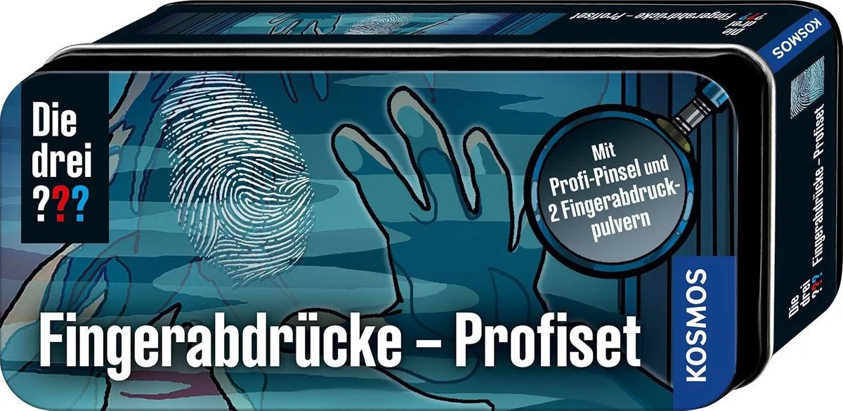 Die drei ??? Fingerabdrücke-Profiset, Detektiv-Sets von KOSMOS in Mehrfarbig – Produktfoto